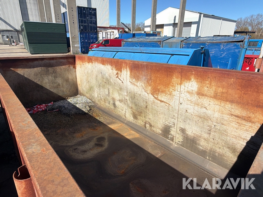 Container Abn Åbn container Skibby Smede A/S Type 14, Hvidovre, Klaravik a