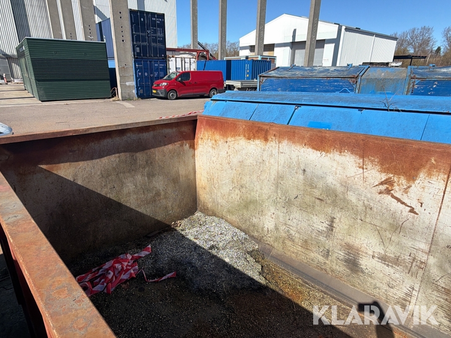 Container Abn Åbn container Skibby Smede A/S Type 14, Hvidovre, Klaravik a
