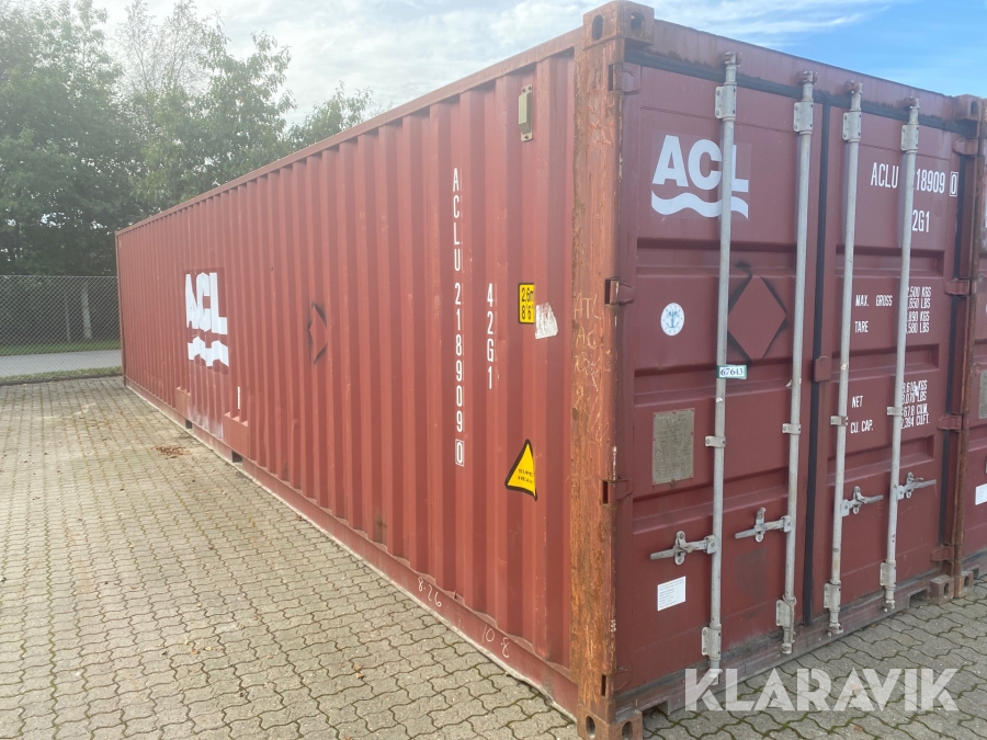 40 fods skibscontainer