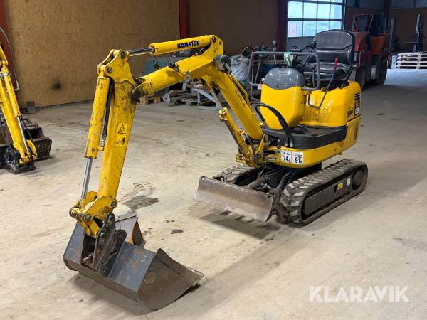 MiniGravemaskine Komatsu Pc09