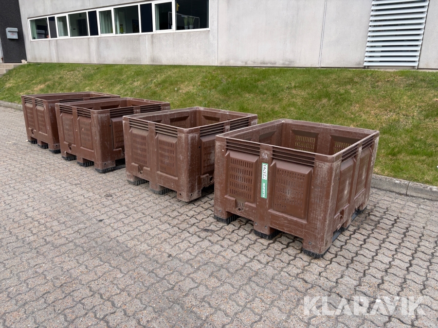 Palleboks / Frugtkasse 10 styk