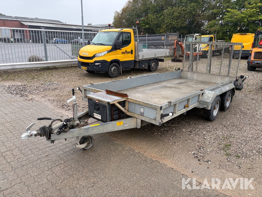 Maskintrailer Nugent PT 146 PT3500