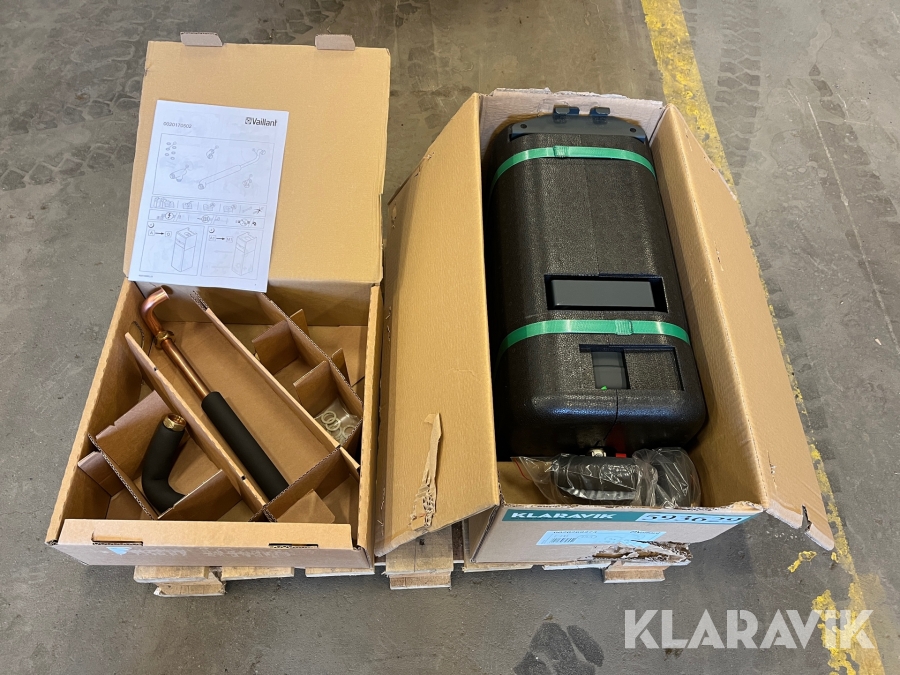 Buffertank + cirkulationssæt Vaillant 18 liter