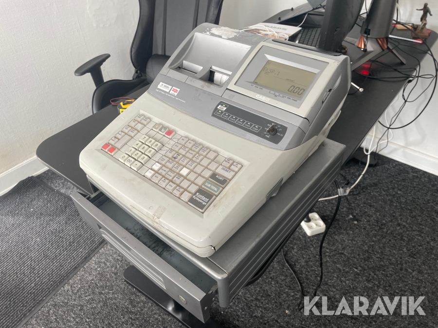 Kasseapparat Casio TE-3000s