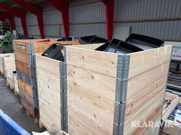 Opbevaringskasser 3 paller