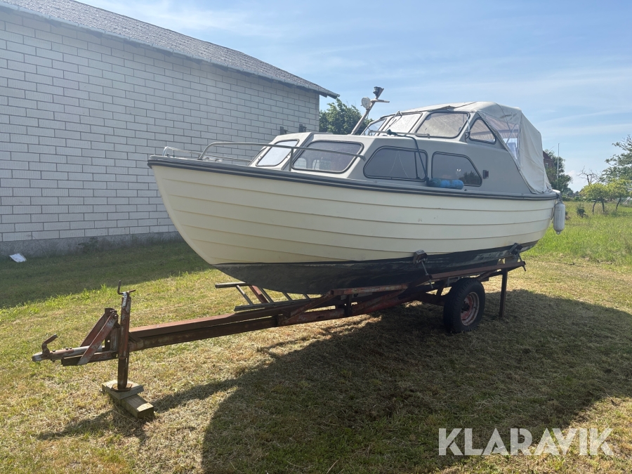 Motorbåd Skilsø 23 med trailer