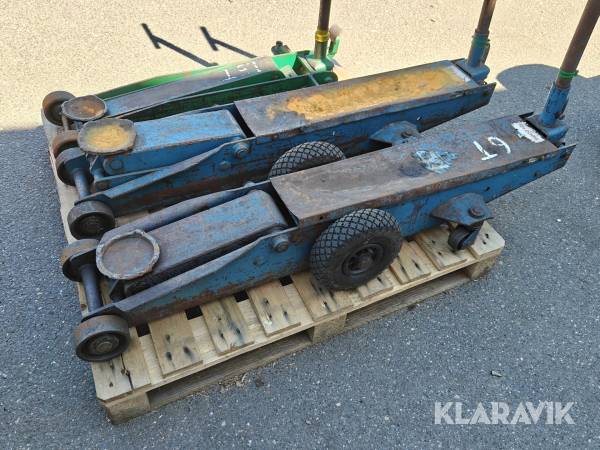 Blandet domkrafte AC 3 stk.