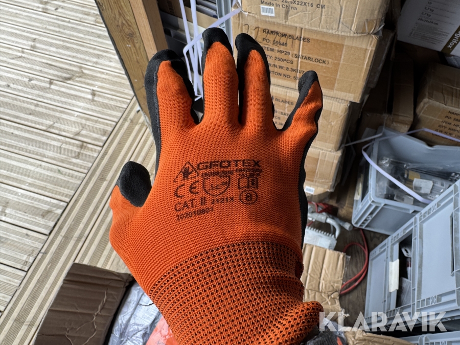 Arbejdshandsker Gfotex 1 kasse (240 par) str. 8 Gfotex