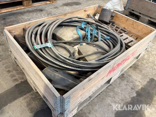 Dele til en flishugger - TP 400