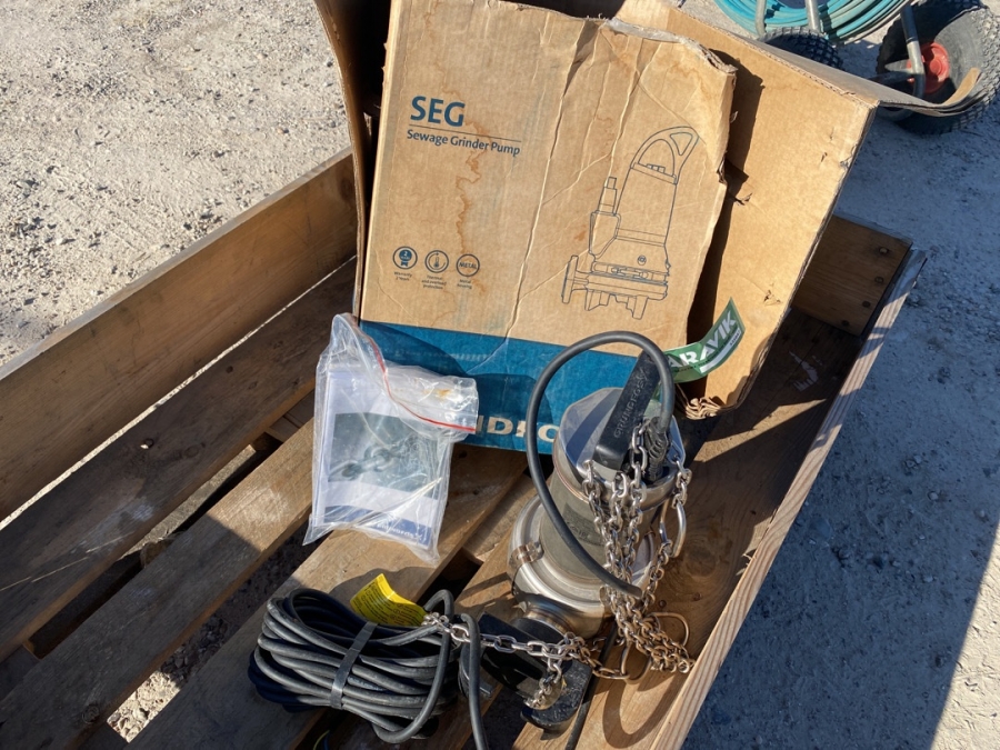 Dykpumpe til spildevand