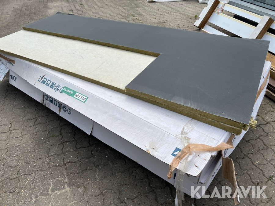 Isolering ROCKFON VERTIQ BLACK 30 m2