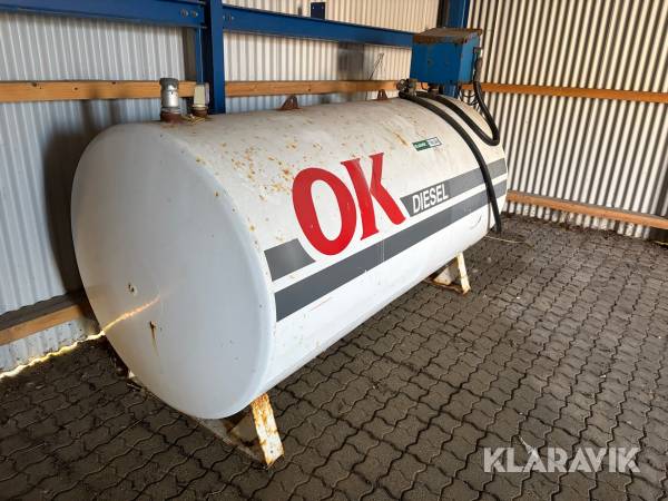 Dieseltank Roge 2500 L 1 styk