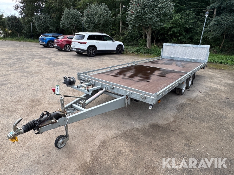 Trailer Brenderup B26 med tipfunktion