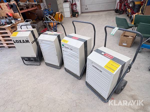 Affugtere Dantherm 4 styk