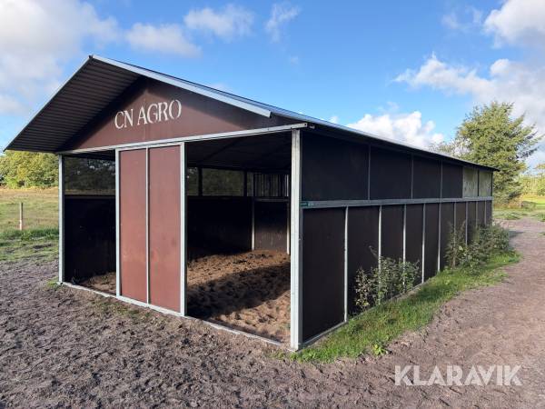 Læskur med bokse CN Agro 5*10 meter med 2 bokse 1 styk