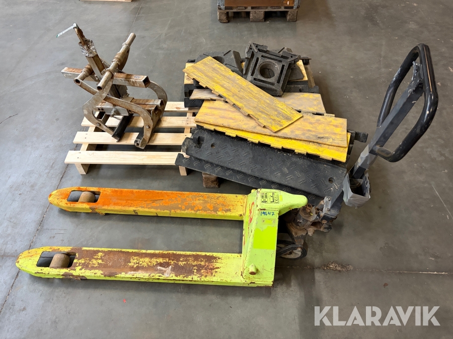 Lot - løftetang, kabelbroer og palleløfter