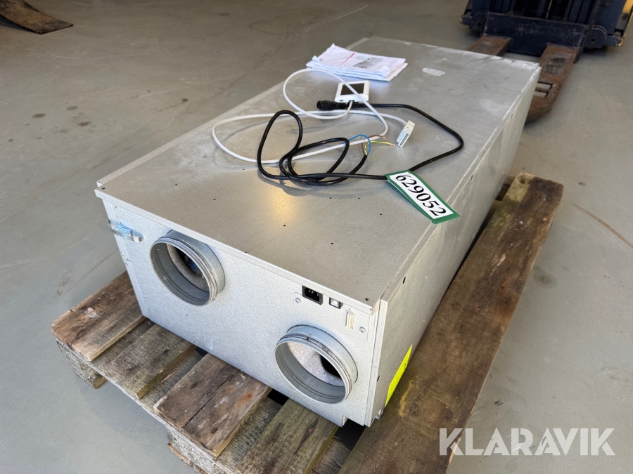 Ventilationsanlæg Nilan Comfort CT150 HM Ve