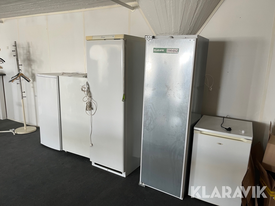 Køleskabe Atlas, Electrolux og andre 4 stk