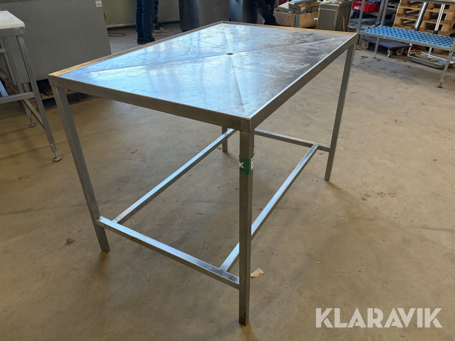 Pølsestopperbord med afløb