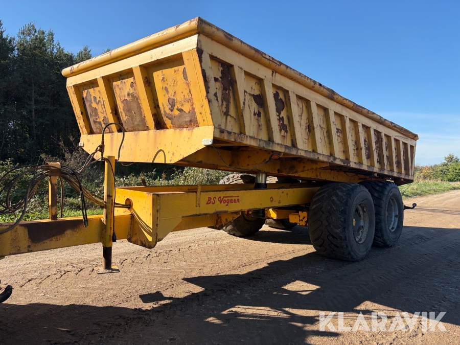 Entrepenørvogn BS Vognen 22,5 ton
