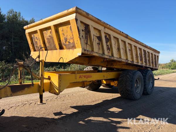 Entrepenørvogn BS Vognen 22,5 ton