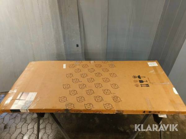 Bruse vendbar foldedør Dansani B91-01 satin, klar glas