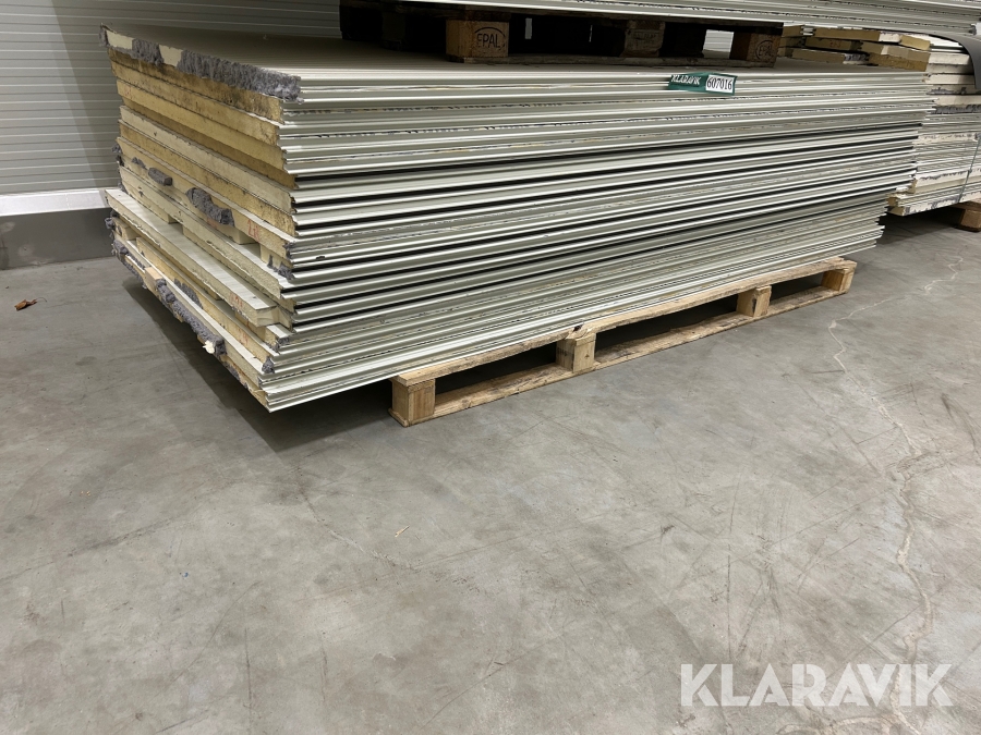 Sandwich paneler, Greve, Klaravik auktioner