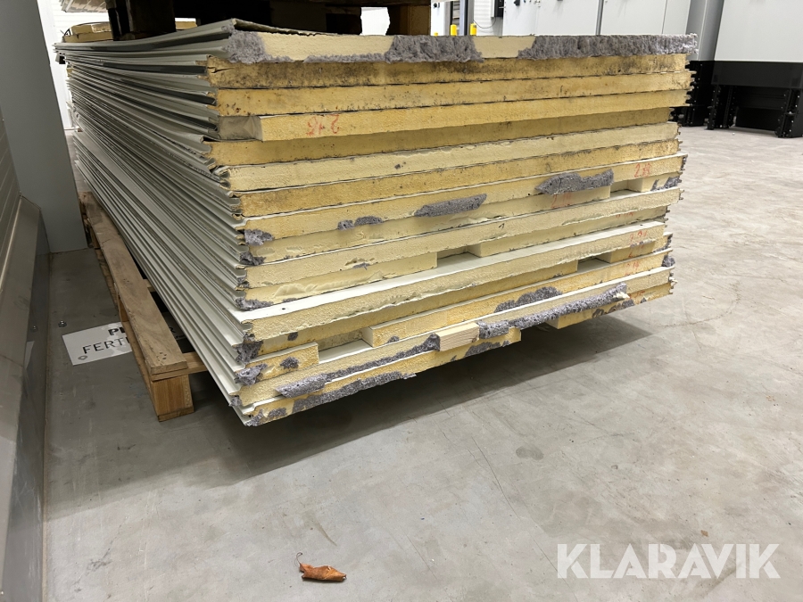 Sandwich paneler, Greve, Klaravik auktioner
