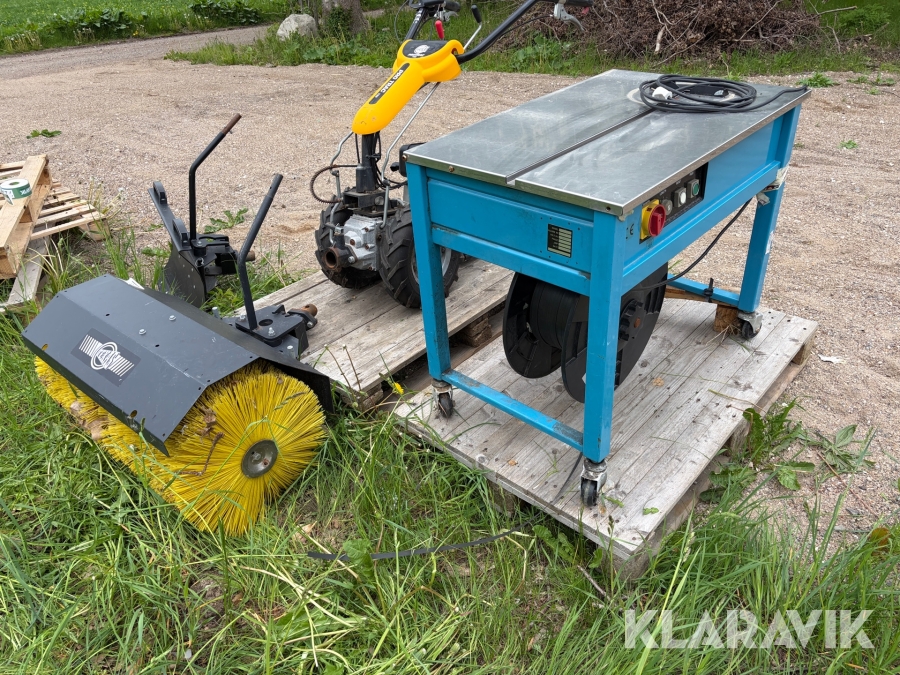 Blandet mit redskabsbære og omsøringsmaskine Texas Pro Trac 759