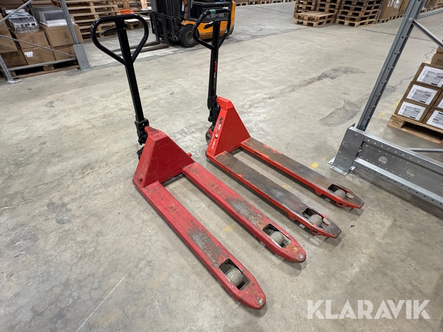 Palleløftere - 2 styk