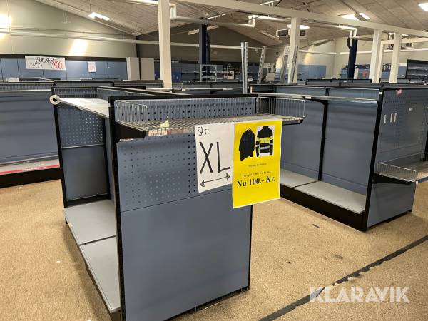 Værksteds/butik inventar