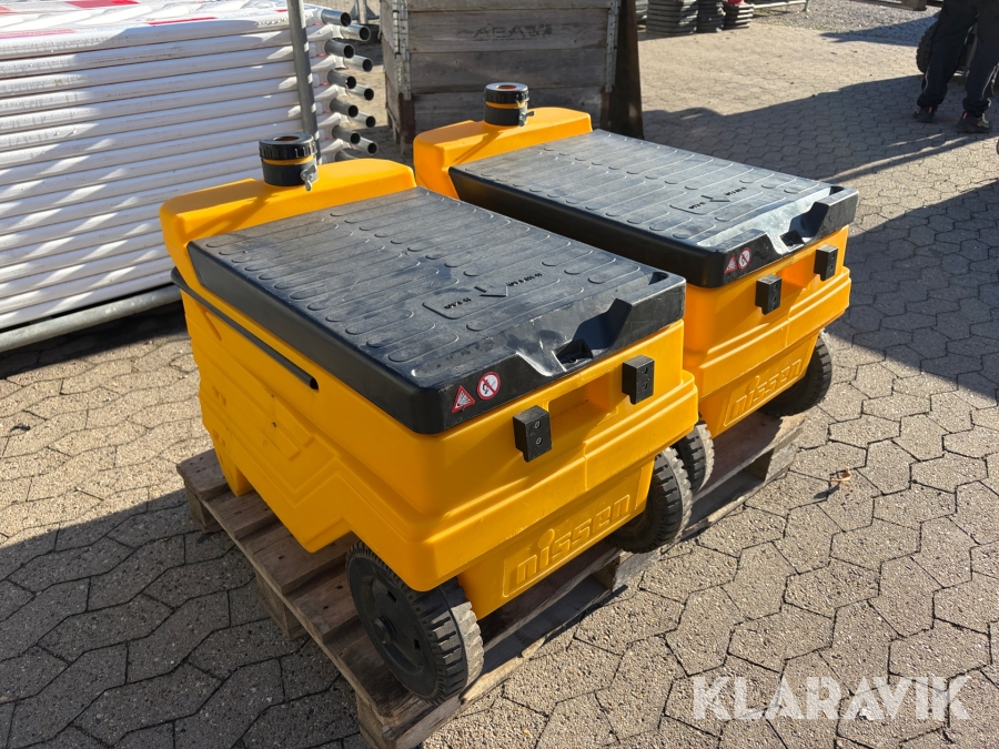 Batterikasser Nissen 2 styk