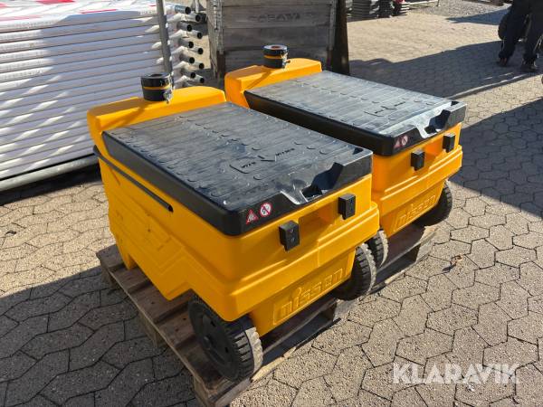 Batterikasser Nissen 2 styk