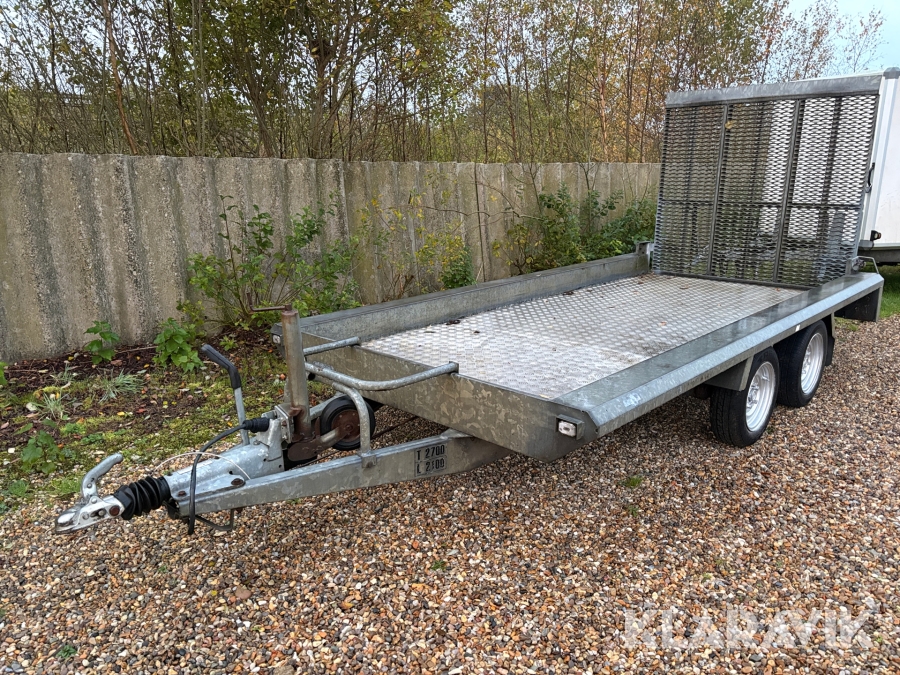 Maskintrailer Hapert HV2700, 2 akslet