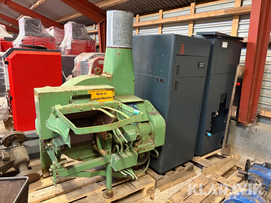 Elektrisk flishugger Peter Jensen