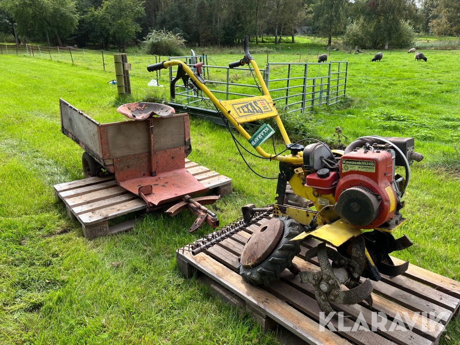 Texas Fræser, Rive, vogn - Rep objekt