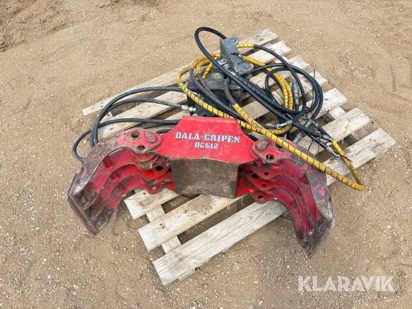 Hydraulisk Grab til hurtigskifte Dala - Gripen Dgs12