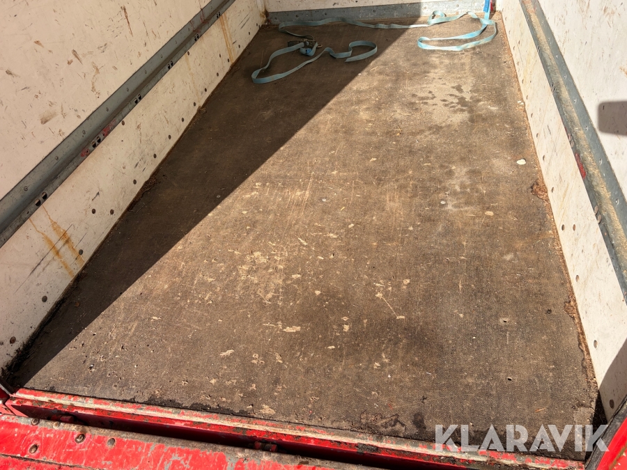 Cargotrailer Brenderup 1300kg - med bremser