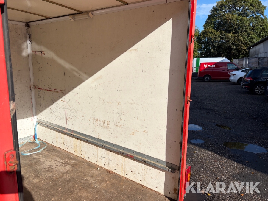Cargotrailer Brenderup 1300kg - med bremser