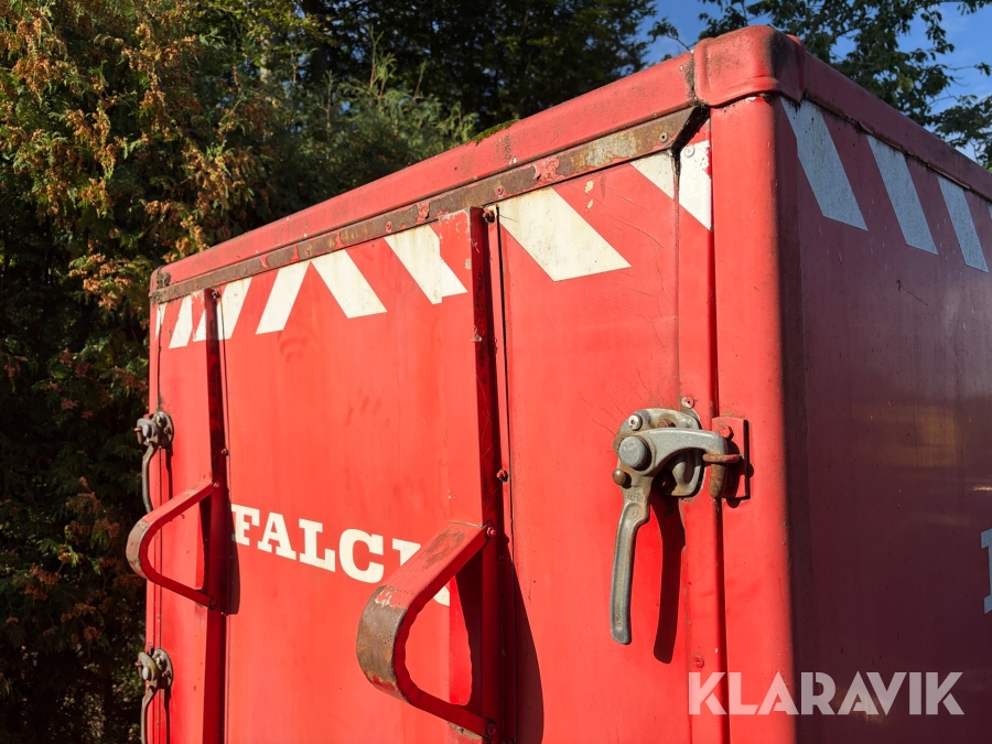 Cargotrailer Brenderup 1300kg - med bremser