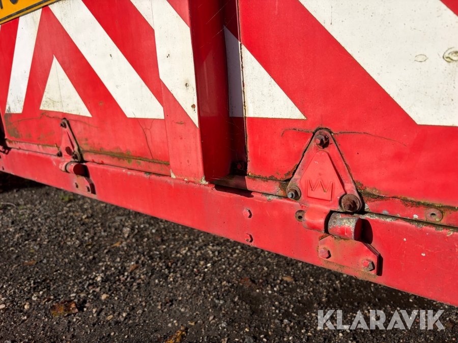Cargotrailer Brenderup 1300kg - med bremser