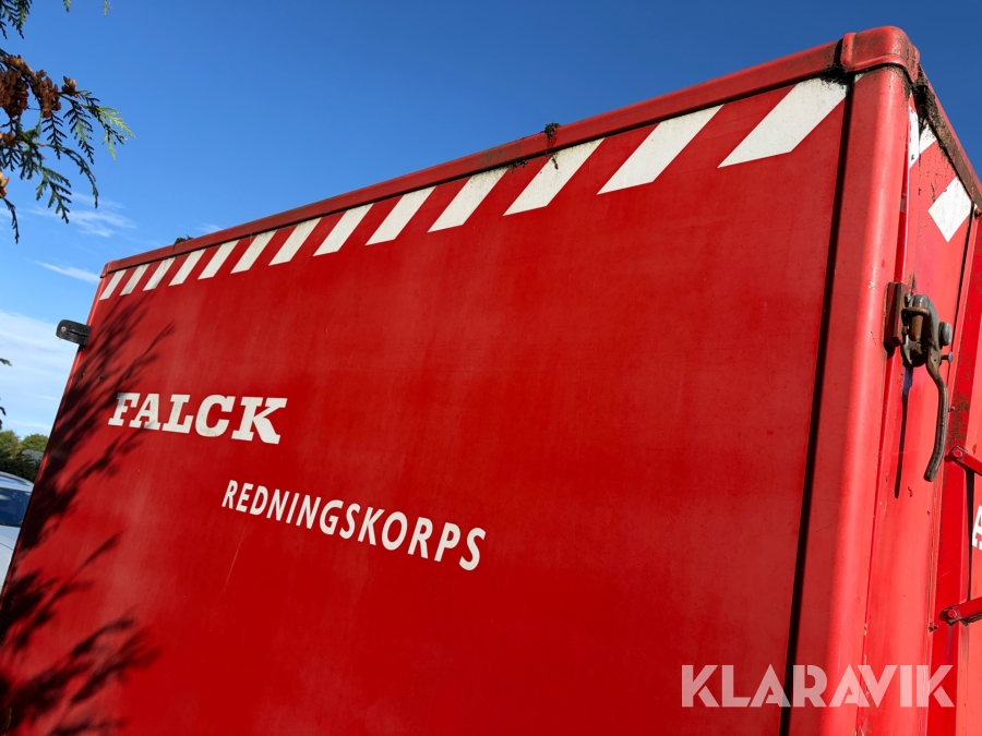 Cargotrailer Brenderup 1300kg - med bremser