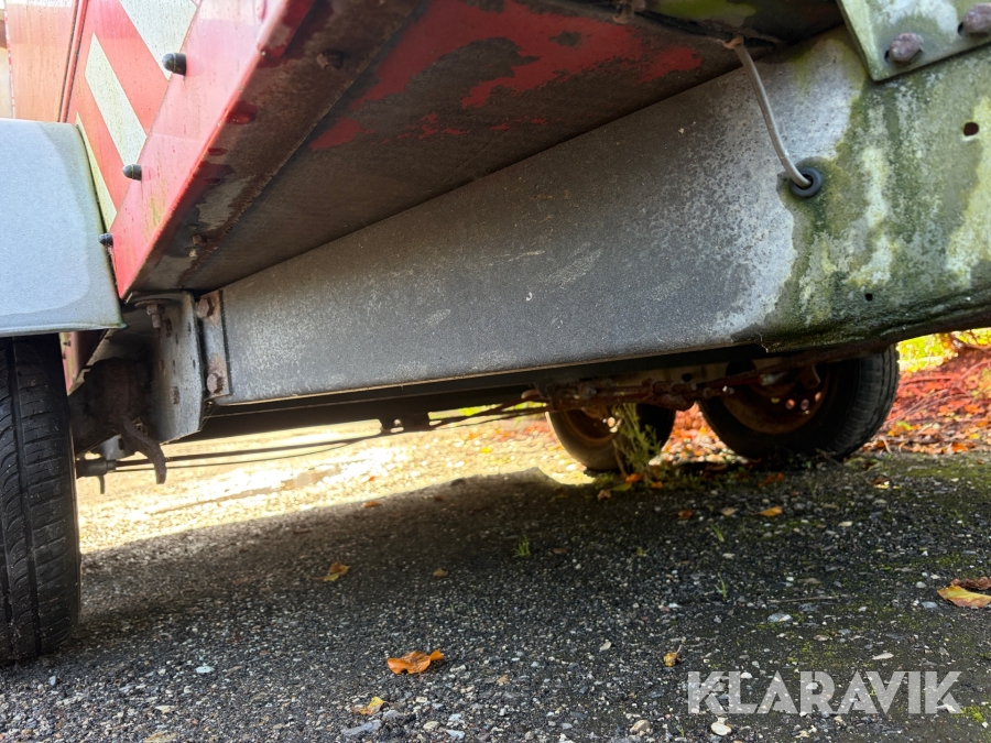 Cargotrailer Brenderup 1300kg - med bremser
