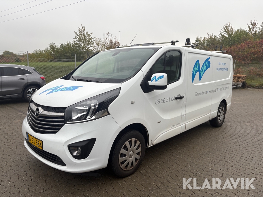 Kassevogn Opel Vivaro 1,6 CDTI