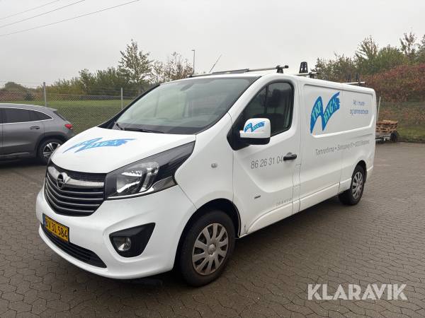 Kassevogn Opel Vivaro 1,6 CDTI