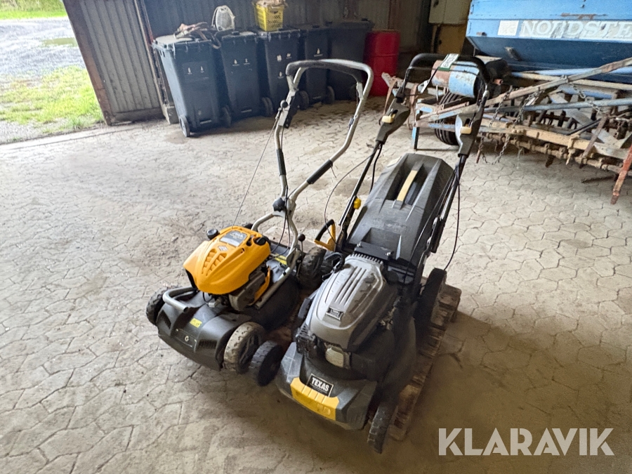 Plæneklippere Stiga / Texas 50sb / 4850tr 2 styk