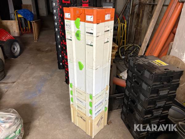 Værktøjskasser Festool - 7 styk