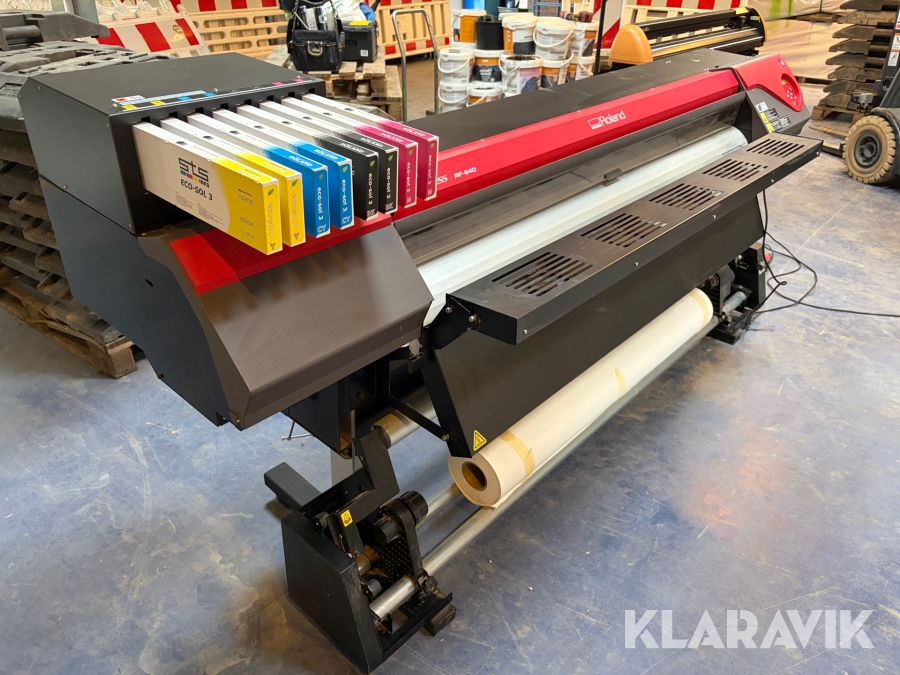 Storformatprinter med opvikler Roland VersaEXPRESS RF-640