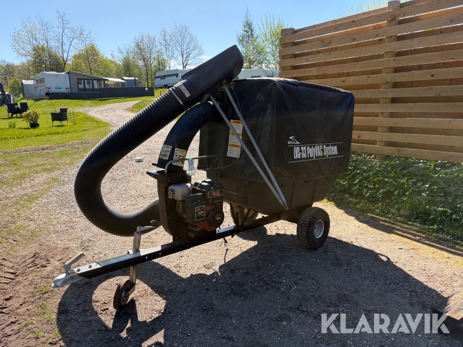 Løvsuger Brinly Lvs-33 polyVAC