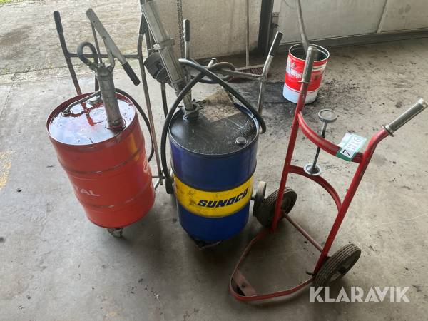 Olievogne til 60L Tønder 3styk